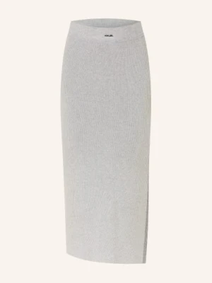 Karo Kauer Spódnica Z Dzianiny grau