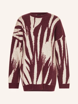 Karo Kauer Sweter Oversize braun