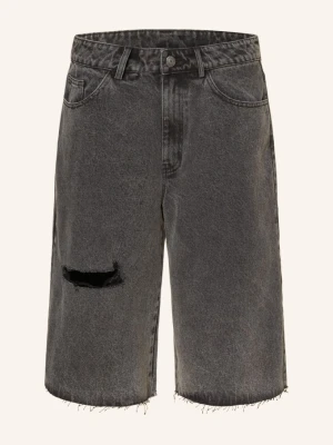 Karo Kauer Szorty Jeansowe blau CZARNY