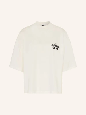 Karo Kauer T-Shirt Office Club weiss BIAŁY