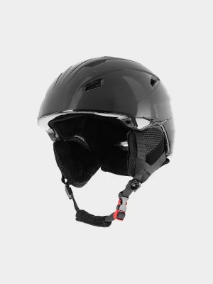 Kask narciarski damski - czarny 4F