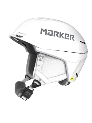 Kask narciarski Marker Ampire 2 MIPS - white/grey