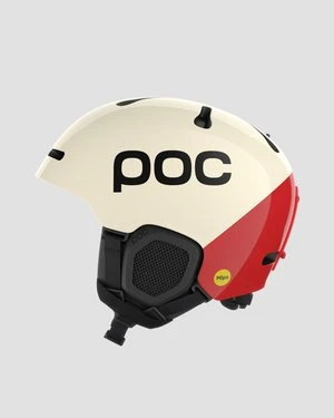 Kask Narciarski Poc Fornix Bc Beżowo-czerwony