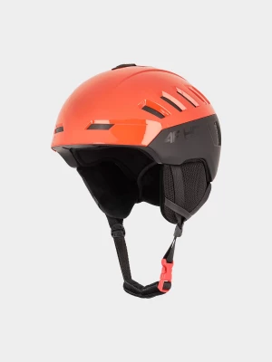 Kask narciarski uniseks - pomarańczowy 4F