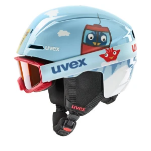 Kask narciarski Uvex Viti Set 56/S/317/10/01 Niebieski
