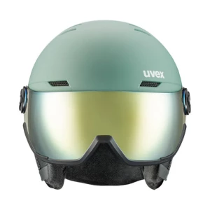 Kask narciarski Uvex Wanted Visor 56/6/262/11/05 Zielony