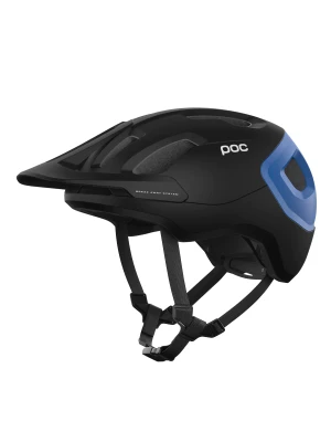 Kask rowerowy POC Axion - uranium black/opal blue metallic/matt