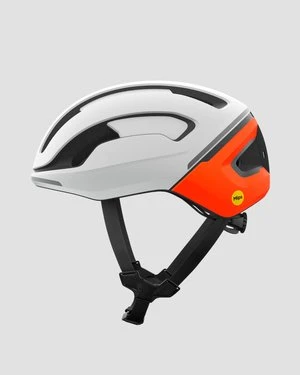 Kask Rowerowy Poc Omne Beacon Mips Biało-pomarańczowy