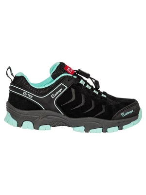 Kastinger Skórzane buty trekkingowe "Matar" w kolorze czarno-turkusowym rozmiar: 33