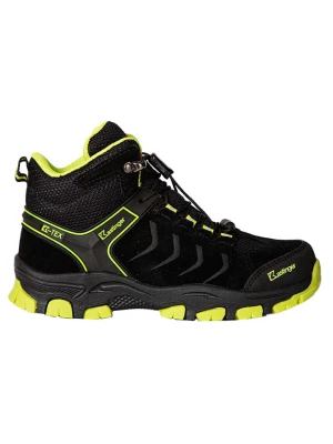 Kastinger Skórzane buty trekkingowe w kolorze czarno-limonkowym rozmiar: 28