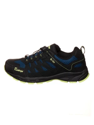 Kastinger Skórzane buty trekkingowe w kolorze czarno-niebiesko-żółtym rozmiar: 45