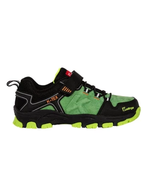 Kastinger Skórzane buty turystyczne "Baritoo" w kolorze zielono-czarnym rozmiar: 30
