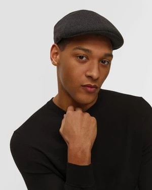 Kaszkiet Z Nausznikami Męski Stetson Texas Wool Cashmere Ef Szary