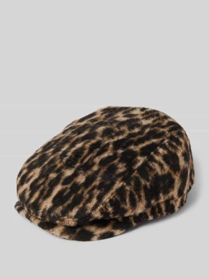 Kaszkiet z wełny z naszywką z logo model ‘Systa’ Barts