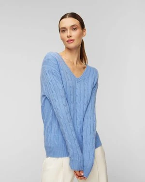 Kaszmirowy sweter Polo Ralph Lauren Niebieski