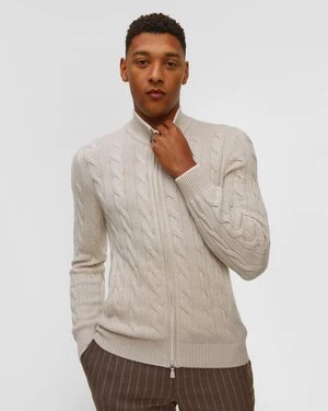 Kaszmirowy Sweter Rozpinany Męski Gran Sasso