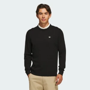 Kaszmirowy sweter z kolekcji Originals Adidas czarny