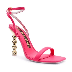 Kat Maconie Skórzane sandały na szpilce