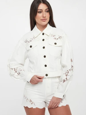 Katana jeansowa damska z haftem TWINSET Twinset Milano