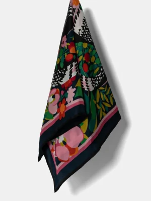 Zdjęcie produktu Kate Spade chusta jedwabna kolor multicolor wzorzysta KS1004567