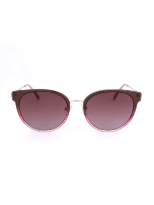 Kate Spade Damskie okulary przeciwsłoneczne w kolorze brązowo-różowym rozmiar: 54
