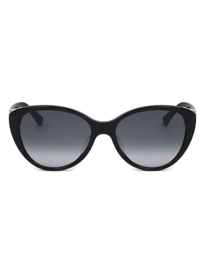 Kate Spade Damskie okulary przeciwsłoneczne w kolorze czarno-granatowym rozmiar: 55