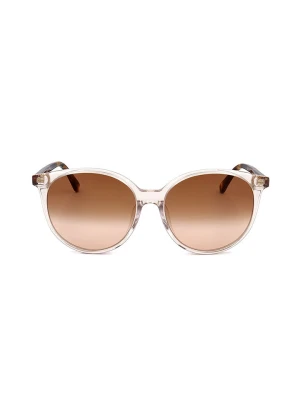 Kate Spade Damskie okulary przeciwsłoneczne w kolorze kremowo-jasnobrązowym rozmiar: 56