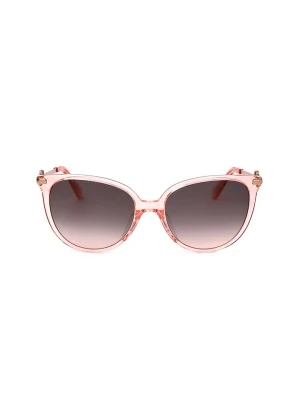 Kate Spade Damskie okulary przeciwsłoneczne w kolorze szaro-jasnoróżowym rozmiar: 54
