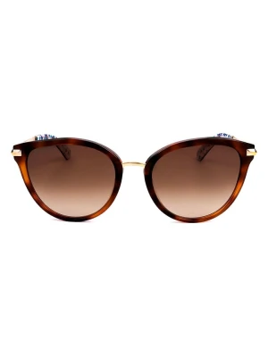 Kate Spade Damskie okulary przeciwsłoneczne w kolorze złoto-brązowym rozmiar: 53