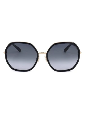 Kate Spade Damskie okulary przeciwsłoneczne w kolorze złoto-czarno-granatowym rozmiar: 58
