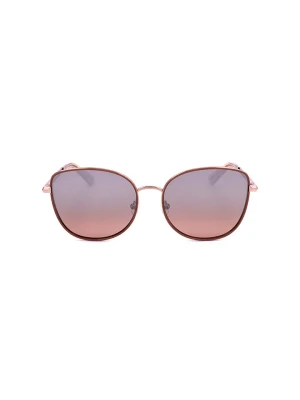 Kate Spade Damskie okulary przeciwsłoneczne w kolorze złoto-fioletowo-jasnobrązowym rozmiar: 56