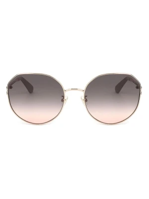 Kate Spade Damskie okulary przeciwsłoneczne w kolorze złotym rozmiar: 60