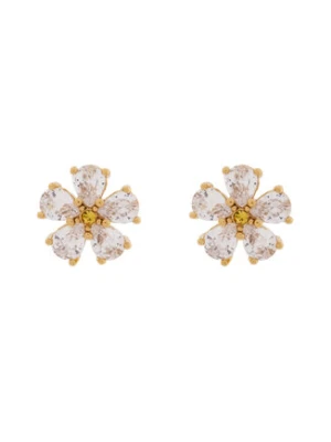 Kate Spade Kolczyki Bursting Blooms KK491 Złoty
