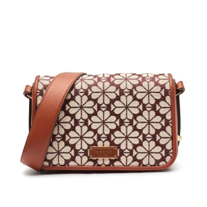 Kate Spade Listonoszka Spade Flower Jacquard | z dodatkiem skóry