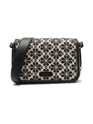 Kate Spade Listonoszka Spade Flower Jacquard | z dodatkiem skóry