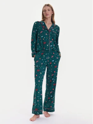 Kate Spade Piżama KSI82765F Zielony Relaxed Fit