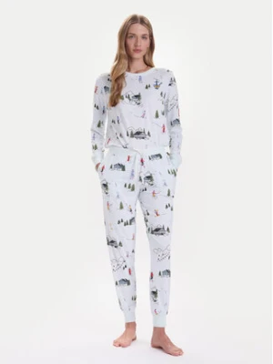 Kate Spade Piżama KSI92765F Błękitny Regular Fit