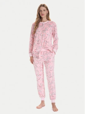 Kate Spade Piżama KSI92767F Różowy Regular Fit