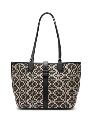 Kate Spade Shopperka Spade Flower Jacquard | z dodatkiem skóry