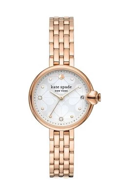 Kate Spade zegarek damski kolor różowy