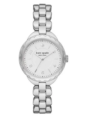 Kate Spade zegarek damski kolor srebrny