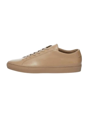 Kawowe Niskie Sneakersy Common Projects