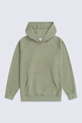 Kaya damska bluza z kapturem z nadrukiem - Green Animal