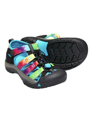 Keen Półsandały "Newport H2" w kolorze czarnym ze wzorem rozmiar: 35