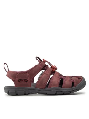 Keen Sandały Clearwater Cnx Lleather 1025088 Bordowy