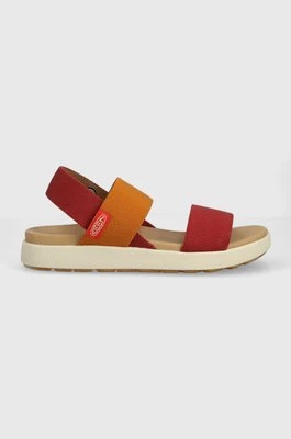 Keen sandały damskie kolor czerwony 1027156-MERLOT