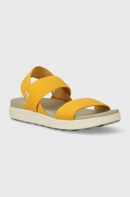 Keen sandały damskie kolor żółty