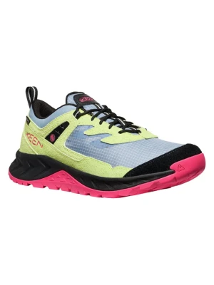 Keen Skórzane buty trekkingowe "Hightrail EXP" w kolorze limonkowo-błękitnym rozmiar: 40, 5