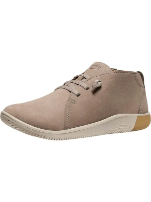 Keen Skórzane sneakersy "KNX Chukka" w kolorze szarobrązowym rozmiar: 38,5