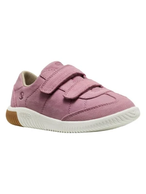 Keen Skórzane sneakersy "KNX T-TOE DS" w kolorze jasnoróżowym rozmiar: 31